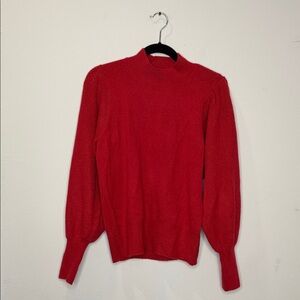 French Connection Classic Red Long Sleeve Women’s Sweater